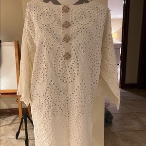 Indian Pakistani Chickankari Shirt (Box Style)